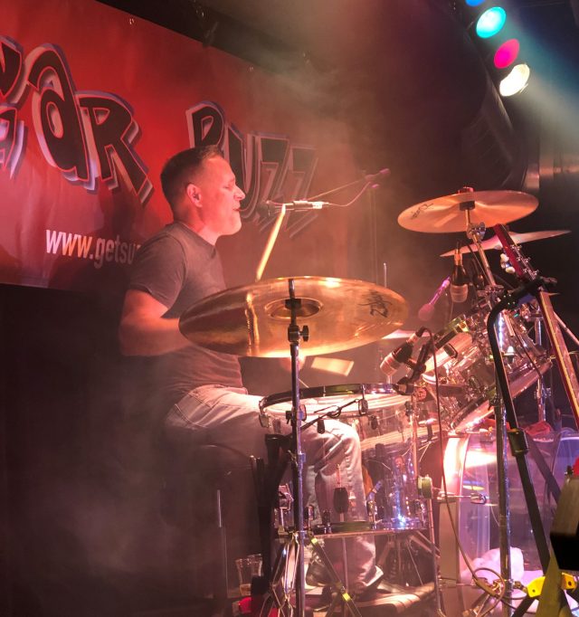 Brendan on Drums | Sugar Buzz Band Brendan on Drums | Sugar Buzz Band