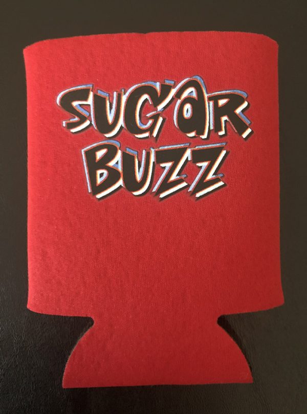 Sugar Buzz can koozie