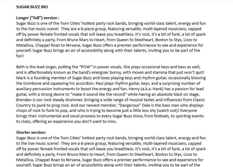 Suger Buzz Bio